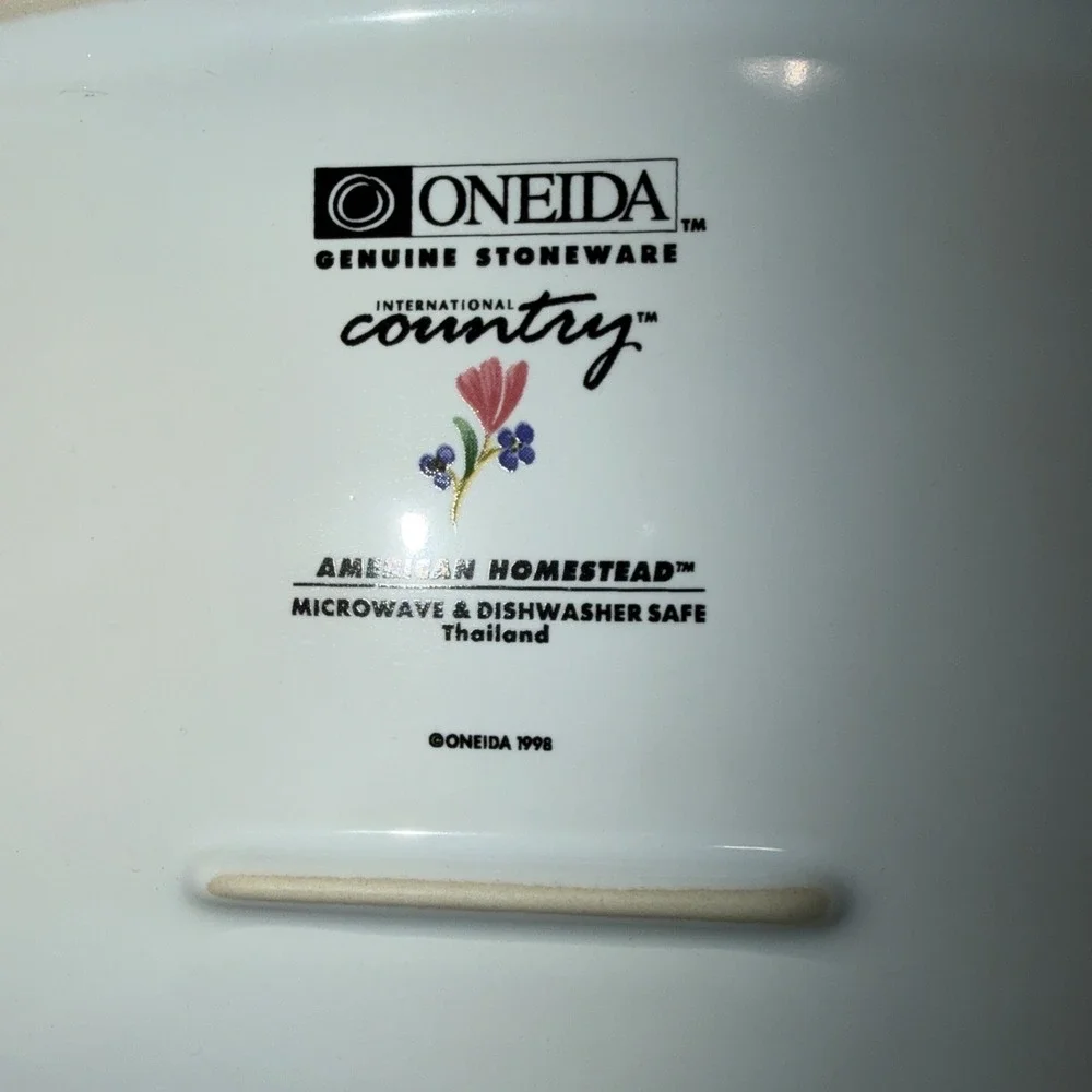 Vintage Oneida International Country 14in Oval Serving Platter‎ ES05 New In Box